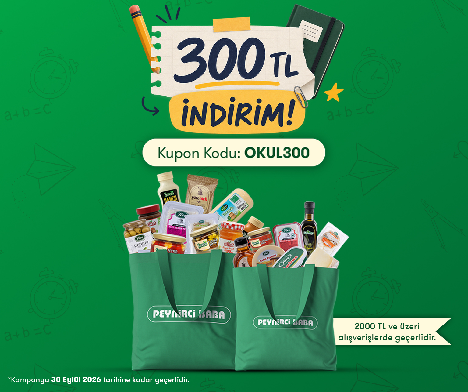 300 TL İndirim